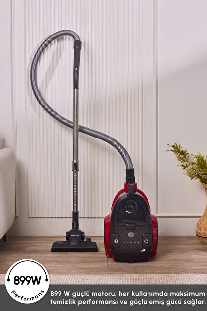 Karaca Vantuz Action Force X10 2 Lt Toz Torbasız Hazneli