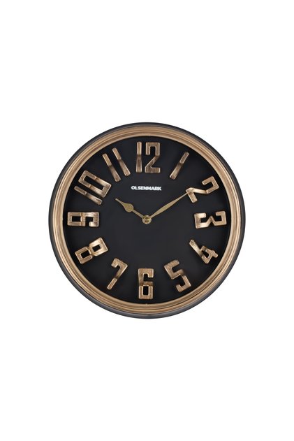 Round Wall Clock OMWC1936 WallMounted, Battery Operated and Durable and 2 YEAR WARRANTY