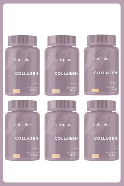 Nutriplus Collagen & Vitamin C 30 Pcs - 6 Adet