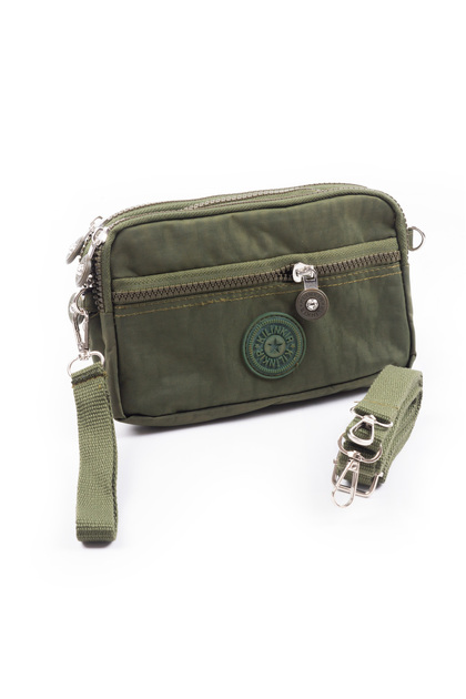 İMAKS Krinkıl/Klinkır Su Geçirmez 4 Fermuarlı Omuz Askılı Cep