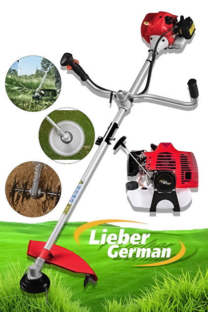 Lieber German Teknoloji LGY-20 Benzinli Yan Tipi Ot Çalı Çim Biçme