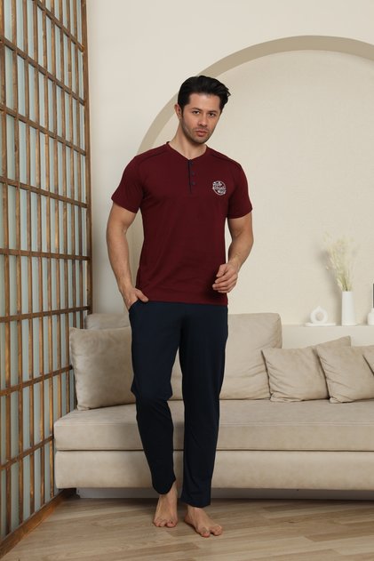 Men's Combed Cotton Pajama Set