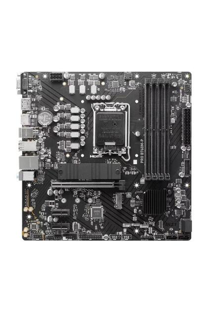Placa de baza MSI PRO B760M-P DDR5, Intel B760, LGA 1700, mATX