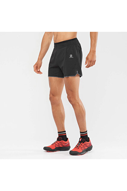 さむ Salomon S/LAB Speed 2IN1 Erkek Siyah Koşu Şortu - Fiyatı, Yorumları