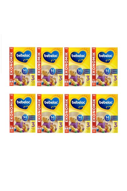 3 Numara Devam Sütü 800 Gr X 8 Adet