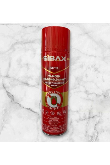 SİBAX YANGIN SÖNDÜRÜCÜ SPREY 600ml.