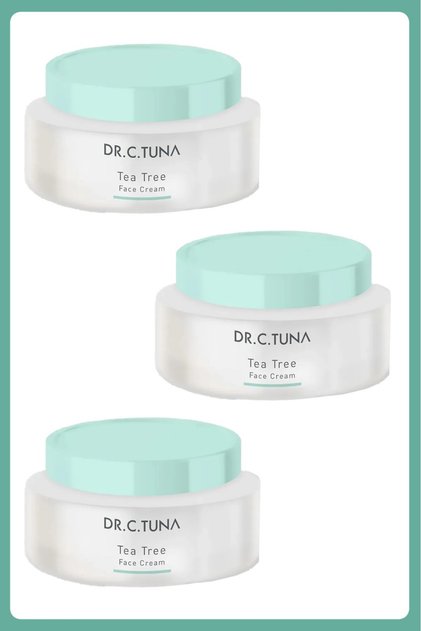 Dr. C. Tuna Tea Tree Oil Face Cream 50 ml - 3 Pieces