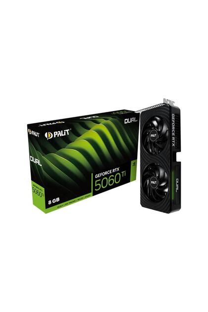 PALIT GeForce RTX5060Ti Dual 8GB 128Bit GDDR7 Ekran Kartı