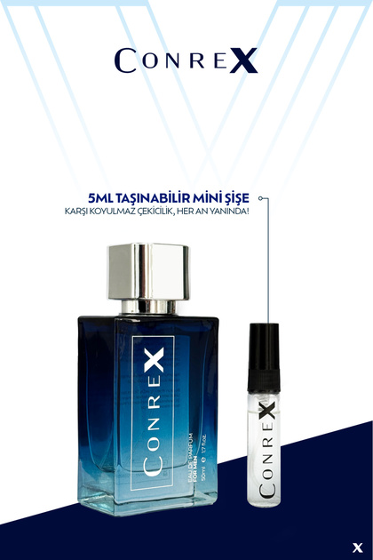 Conrex Erkeklere Özel Afrodizyaklı Parfüm 50 ml Ve 5 ml