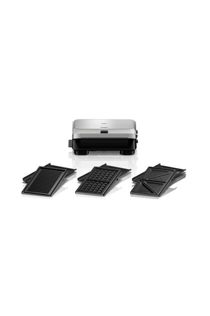 Sandwich-maker BRAUN SnackMaker 5 SM5038, 800W, 3 seturi placi detasabile