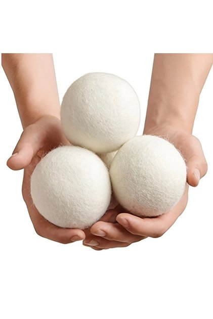 Kurutma makinesi yardımcıları 3 lü Yün Kurutma Topları Yüksek Kalite Doğal tüy toplayıcı