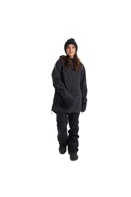 Burton Lalik Kadın Siyah Snowboard Ceketi KADIN SNOWBOARD CEKETİ