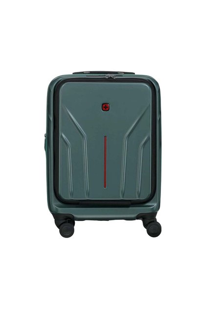Amplix Hardside Expandable 55cm Cabin Luggage Trolley Deep Lake