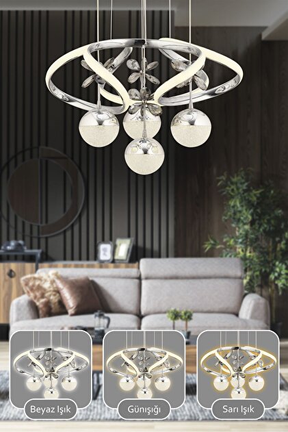 アクセサリー Livos18 Capella Aydınlatma Octavia Kumandalı 3 Renk Işık Özellikli Modern