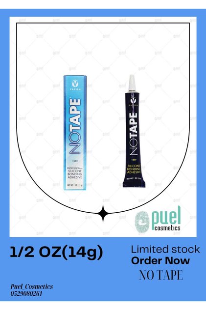NOTAPE PROFESSIONAL SILICONE BONDING ADHESIVE 1 OZ 28G FOR WIG