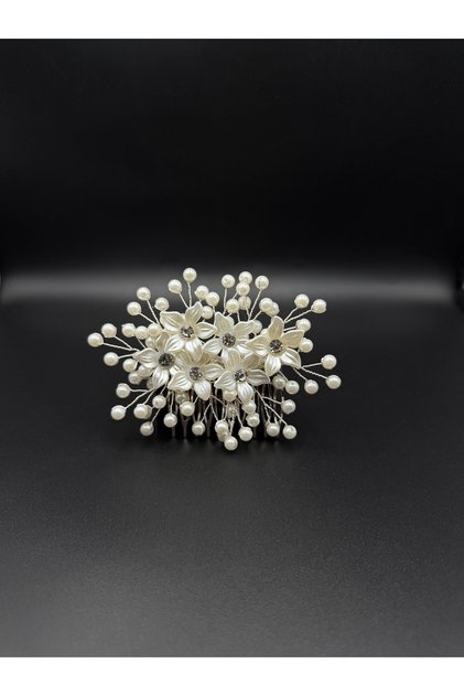 Radiant Flowers: Modern Hair Comb