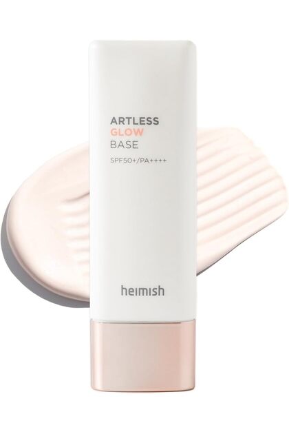 Artless Glow Base من Heimish، عامل حماية من الشمس SPF 50+ PA+++, سعة 40 مل
