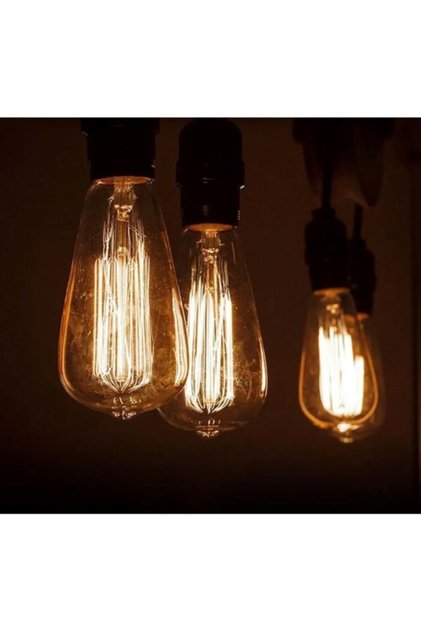 CT-4290 Amber Renk Rustik Led Ampul 10 ADET
