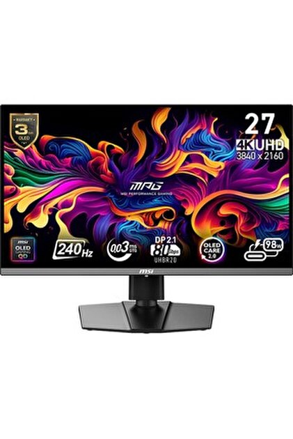 MSI MAG 272UP QD-OLED X24 26.5 240Hz 0.03Ms Adaptive Sync UHD Flat