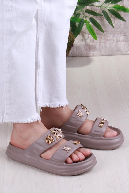 Smx Ez5118 Beach Sea Pool Slippers Lightweight Comfortable Flexible Women's Slippers