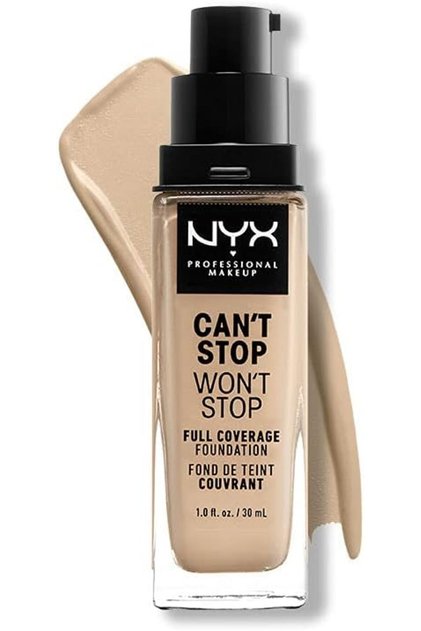 NYX Can't Stop Foundation 30ml - 6.5 Nude