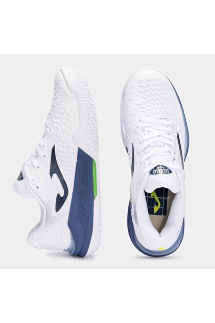 Joma Ace Erkek Beyaz Toprak & Sert Kort Tenis Ayakkabısı