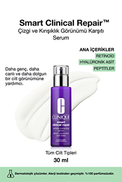 Clinique Smart Clinical Repair™ Çizgi Ve Kırışıklık Görünümü