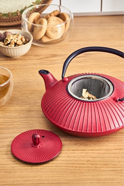 Karaca Japanese Red Teapot 800 Ml - Fiyatı, Yorumları