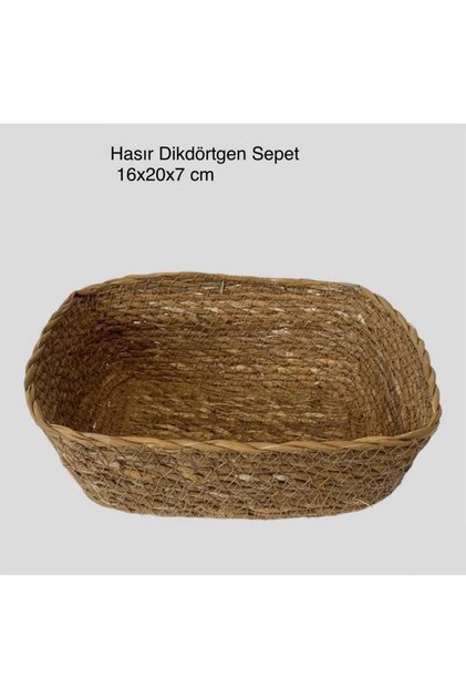 Bambu ve hasır Sepet