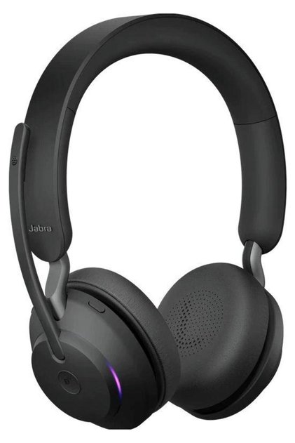 Jabra Evolve2 65 MS безжични слушалки с микрофон, USB (черни)