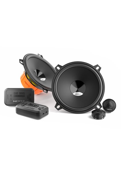 Difuzoare auto Hertz Dieci DSK 130.3, set sistem 2 c i, 130mm, 60W RMS, 4 , 4 difuzoare + Accesorii