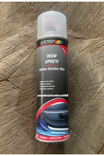 MOTİP 500ML OTO KAPORTA KORUYUCU MUM SPREY ŞEFFAF MUM SPREYİ