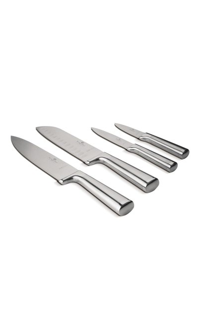 Set de 4 cuțite din oțel inoxidabil antracit BH 2975
