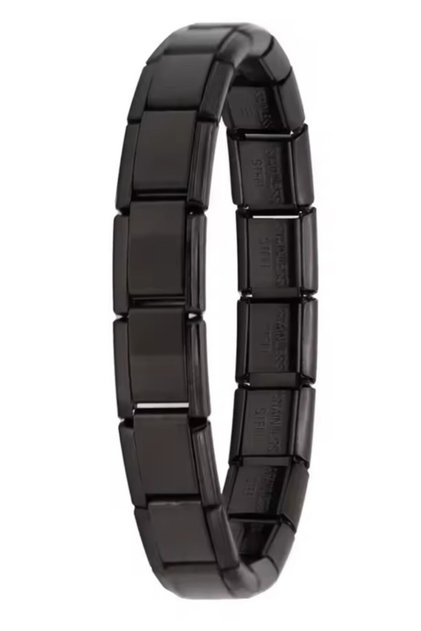 Italian 18-21cm Size Optional Charm Steel Bracelet Scb38