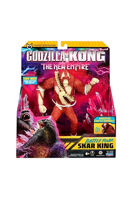 GIOCHI PREZIOSI MN305000 Godzilla vs. Kong Delüks Aksiyon Figürü