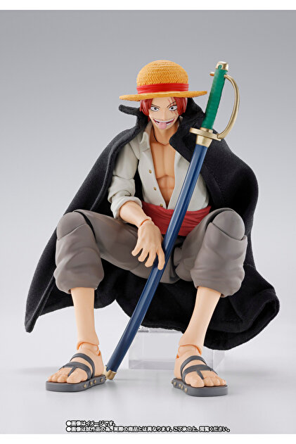BANDAI One Piece S.H.Figuarts shf anime Shanks and Monkey D. Luffy