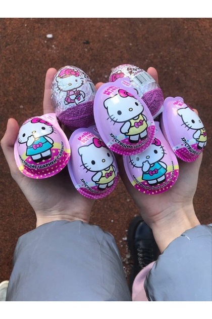 Hello Kitty Sürpriz Yumurta Sürpriz Oyuncak