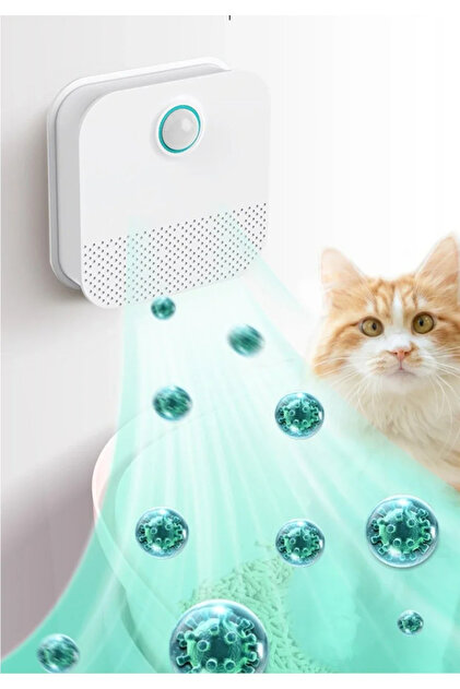 Premium Kedi Tuvaleti Sterilizasyon Hava Temizleyici Evcil Hayvan Koku Önleyici Koku Önleme