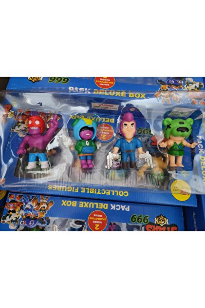 Ailenizin Oyuncakçısı 4'LU BRAWL STARS FİGÜR SET - Fiyatı, Yorumları