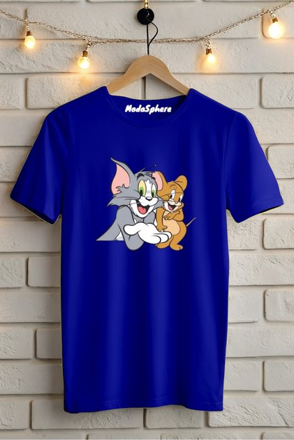 TOM and JERRY εμπριμέ Unisex Oversize T-Shirt Oversize