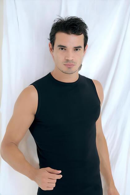Ribana Men's Crew Neck and Null Sleeve Tank Top 100% COTTON - Versatile Elegance and Comfort