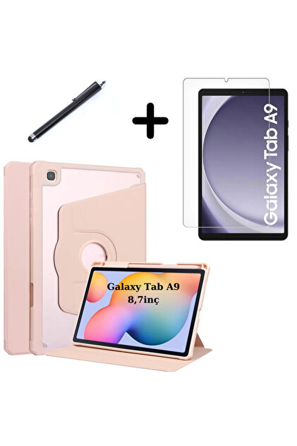 UnDePlus Samsung Galaxy Tab A9 8.7inç Uyumlu Kılıf Termik Kalem