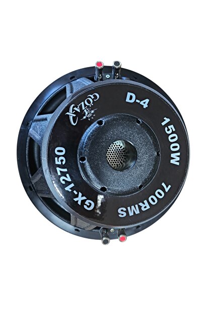 GÖZAX Göza-x Gx-12750 D4 1500w 700 Rms 30 Cm Bas Çift Bobin Yeni
