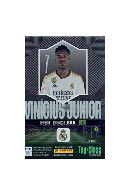 hediyecik Panini Fifa Top Class 2024 Holo Giants Kart-Vinicius