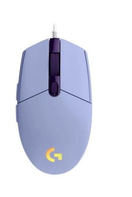 Mouse Gaming Logitech G102 Lightsync, 8000 dpi, iluminare RGB, USB (Mov)