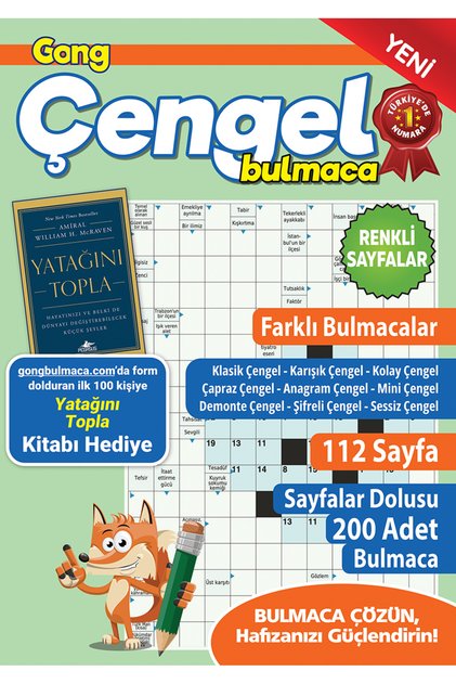 Çengel Bulmaca 019