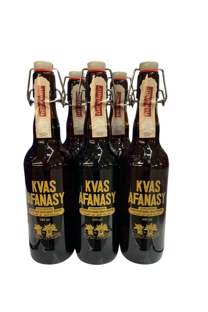 'kvas ' Filtrelenmemiş Alkolsüz Gazlı Malt Içecek 500 ml 6,lı