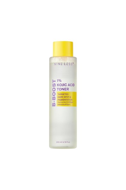 NINE LESS B-Boost 1% Kojic Acid Toner 200 ml - toner facial strălucitor