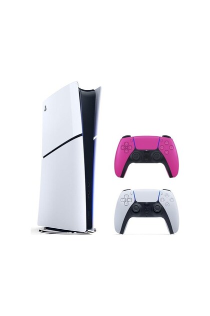 Sony Playstation 5 Slim 1 TB + Digital Edition + 2. Pembe