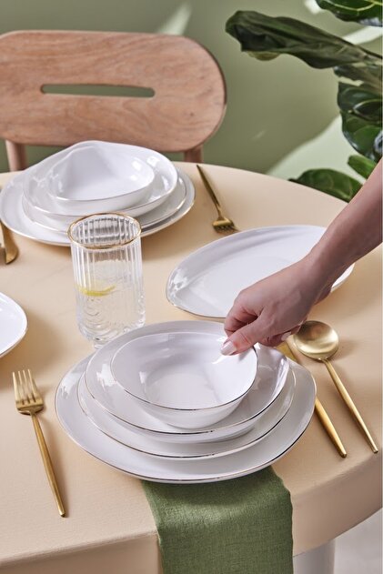 Karaca Red Carpet Collection Stream Bone Yakamoz 59 Parça 12